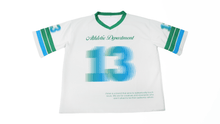 Load image into Gallery viewer, Off White Green/Blue Jersey
