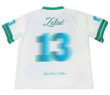 Load image into Gallery viewer, Off White Green/Blue Jersey
